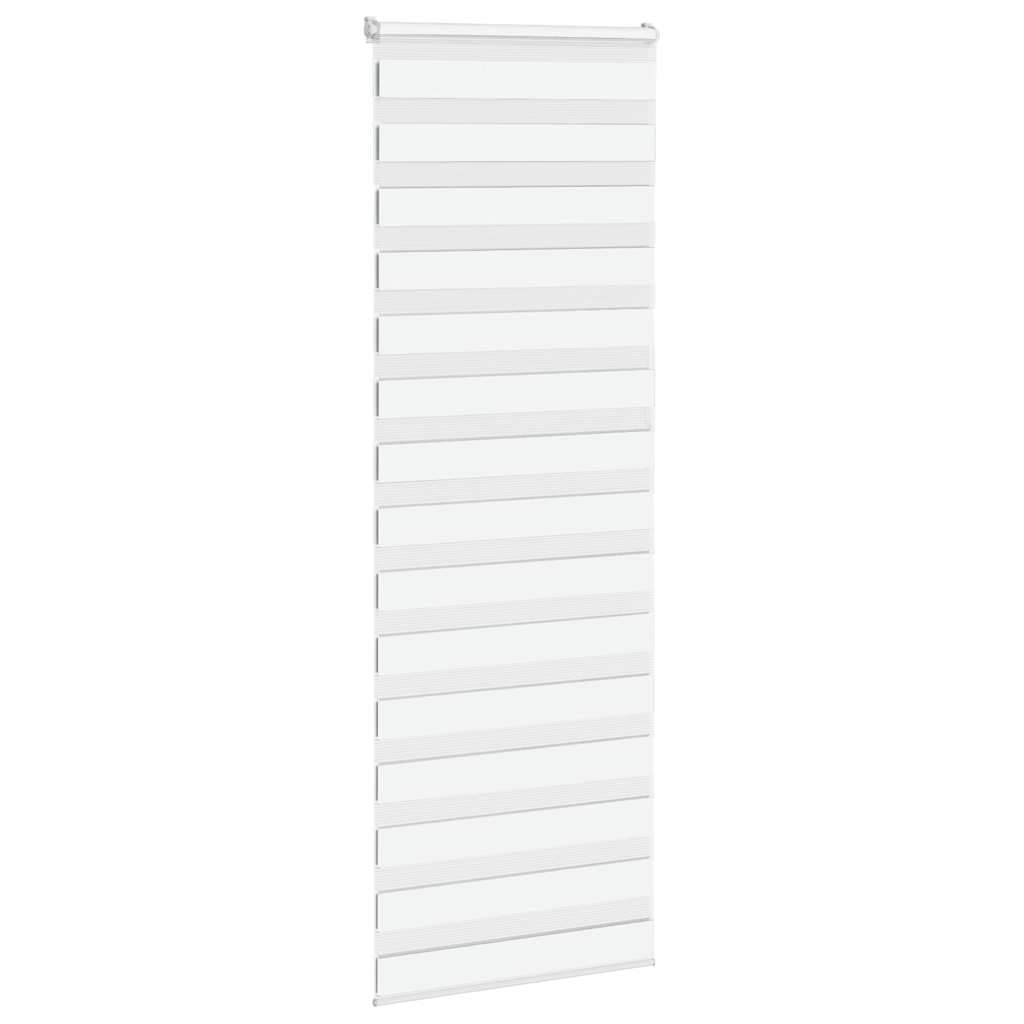 zebragardin hvid 90x230 cm stofbredde 85,9 cm polyester