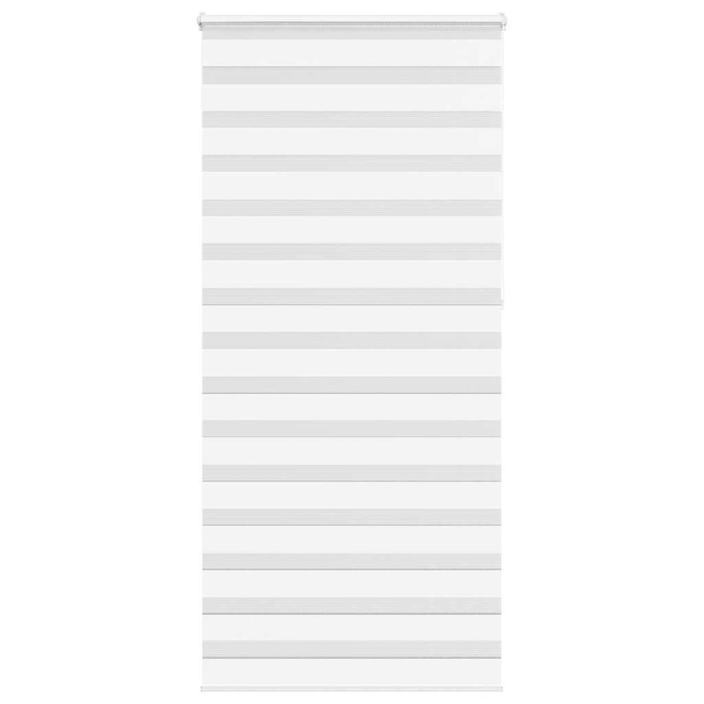 zebragardin hvid 100x230 cm stofbredde 95,9 cm polyester