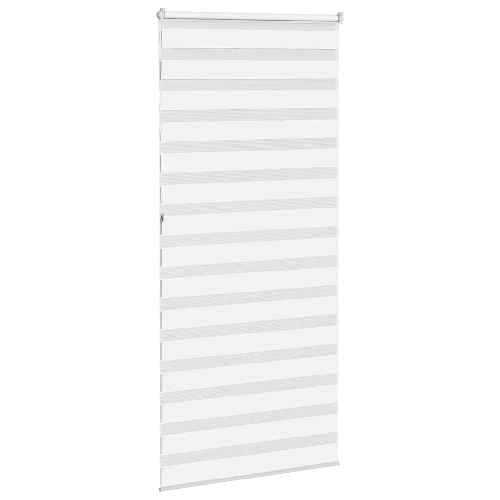 zebragardin hvid 110x230 cm stofbredde 105,9 cm polyester