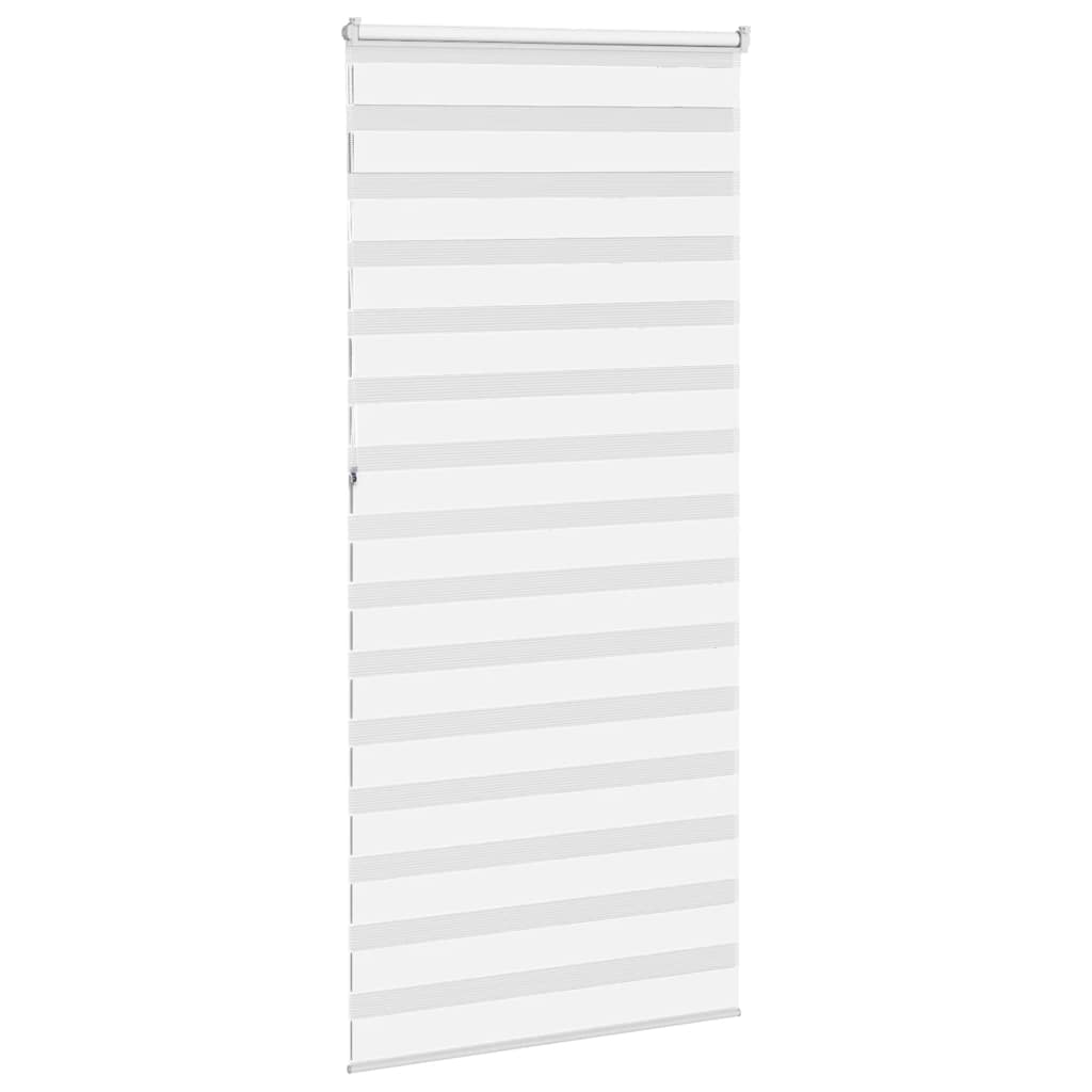 zebragardin hvid 115x230 cm stofbredde 110,9 cm polyester