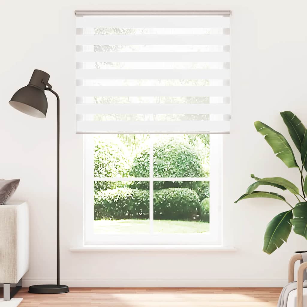 zebragardin hvid 150x230 cm stofbredde 145,9 cm polyester