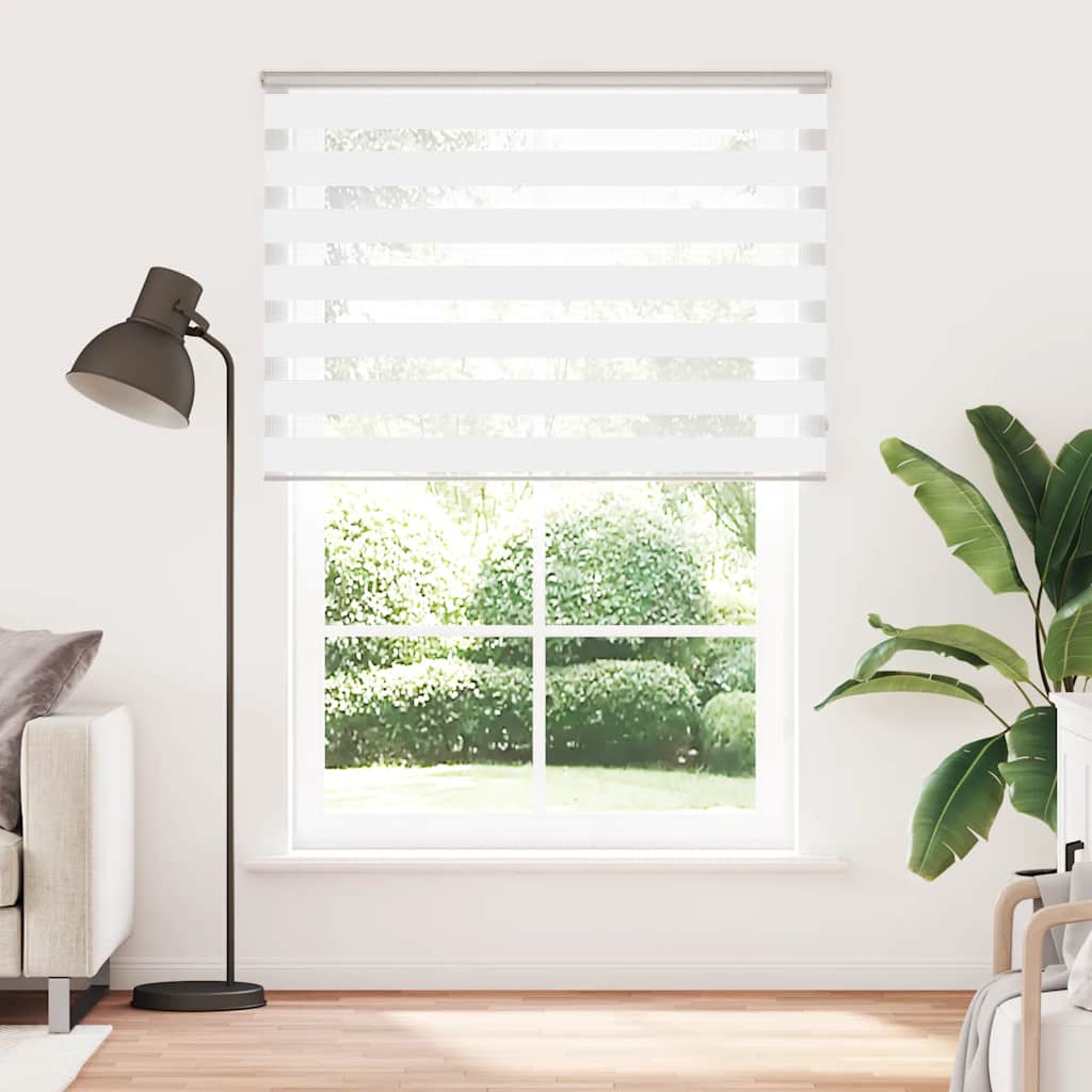 zebragardin hvid 155x230 cm stofbredde 150,9 cm polyester