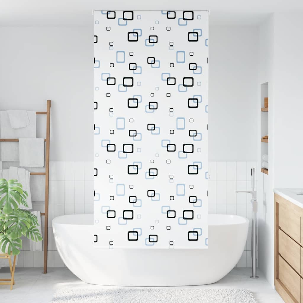 Bruserullegardin 110x240 cm Stofbredde 106 cm