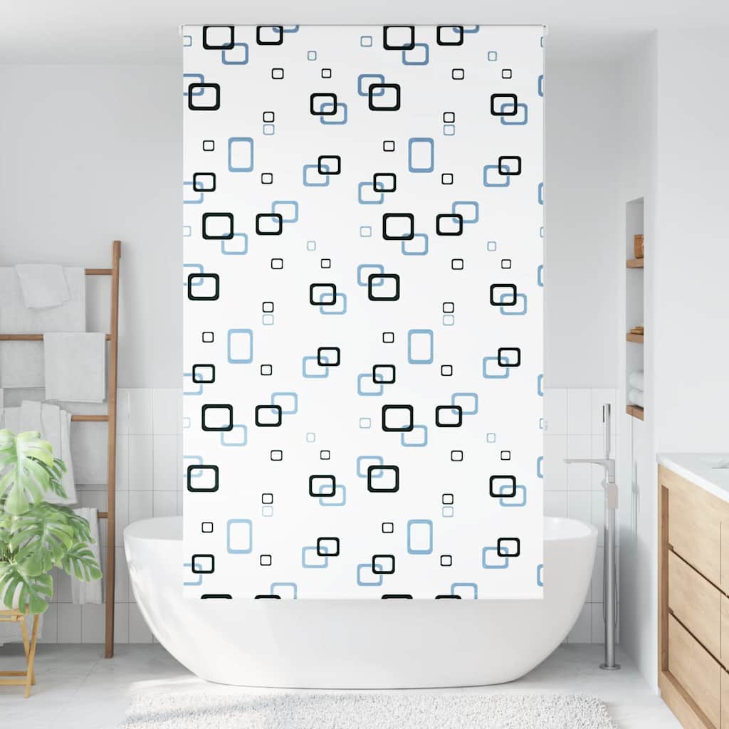 Bruserullegardin 130x240 cm Stofbredde 126 cm