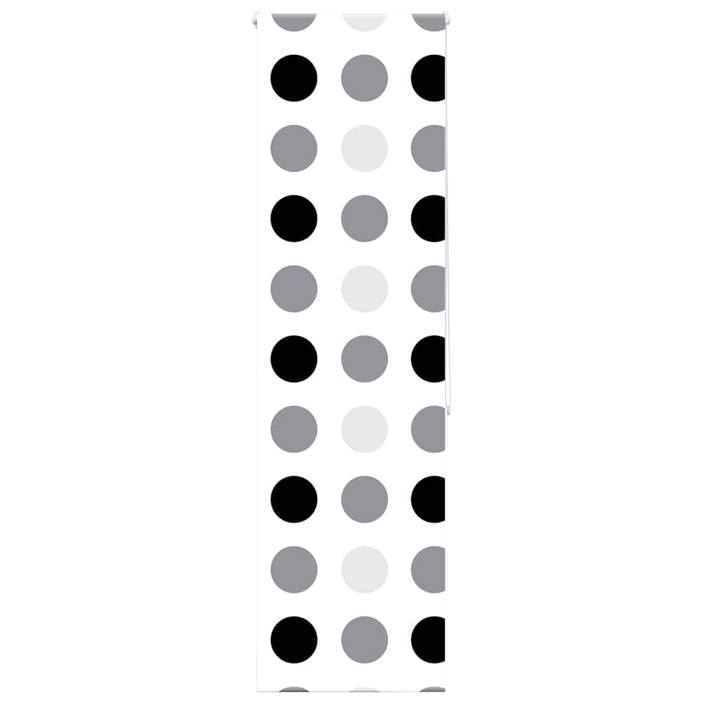 Bruserullegardin 60x240 cm Stofbredde 56 cm