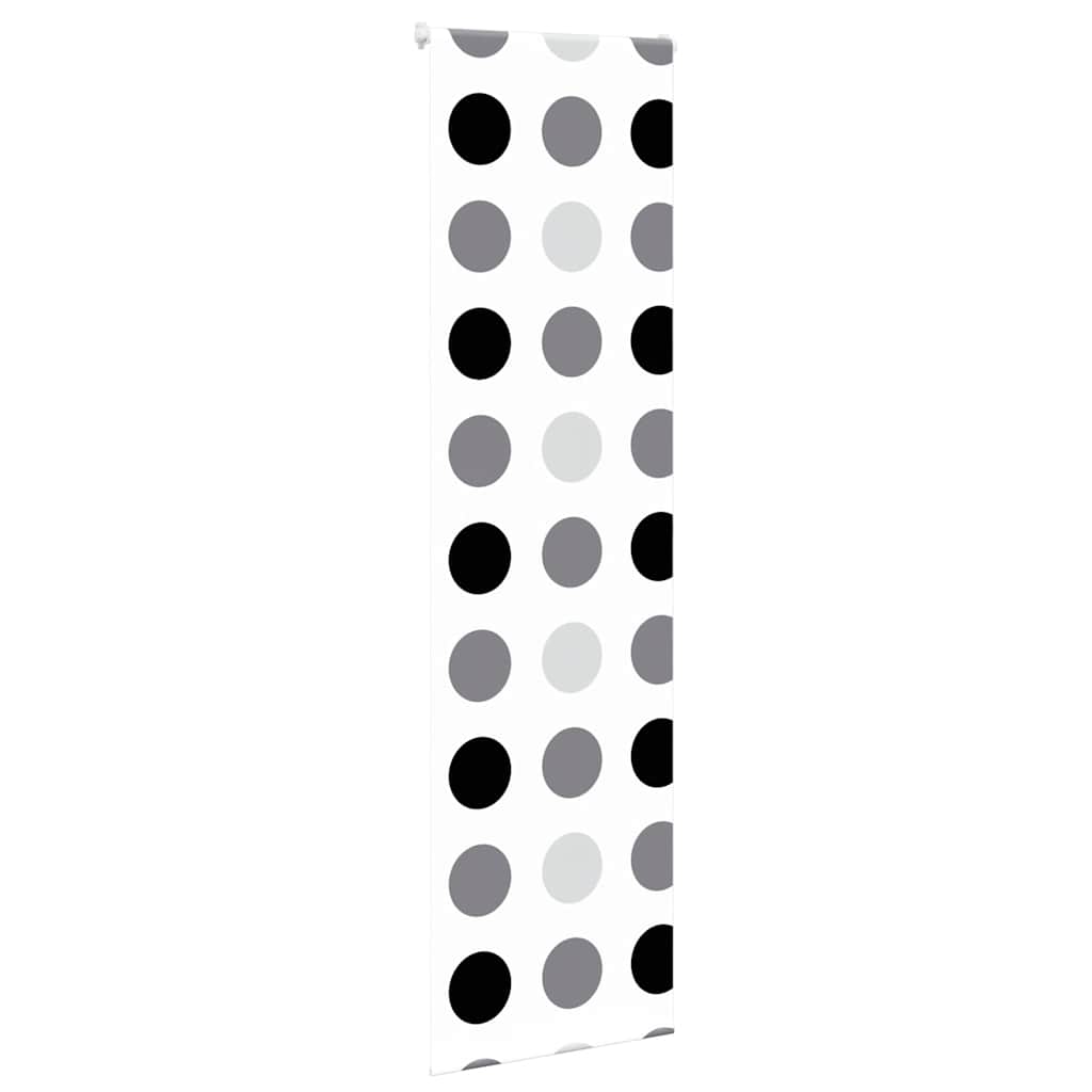 Bruserullegardin 60x240 cm Stofbredde 56 cm