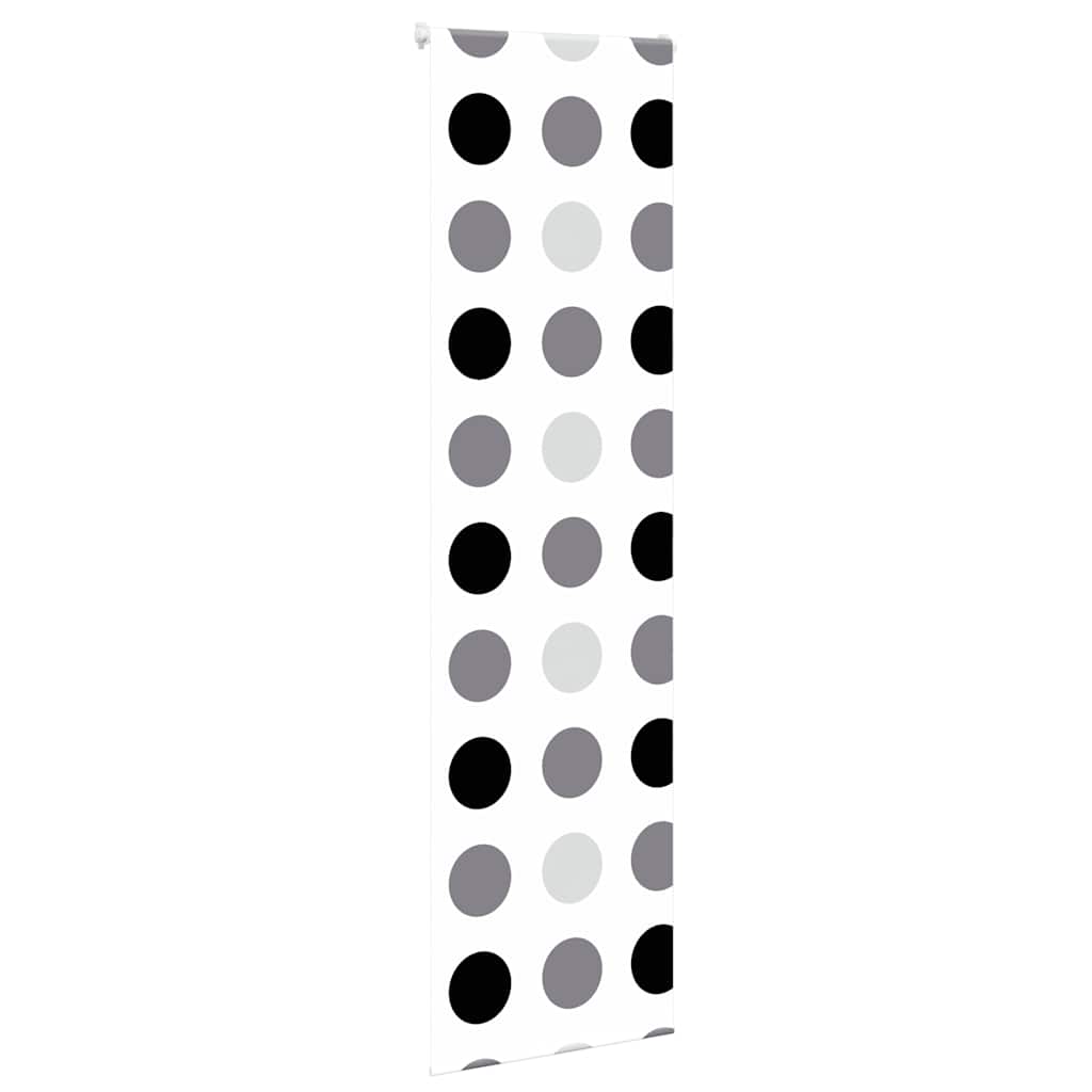 Bruserullegardin 70x240 cm Stofbredde 66 cm
