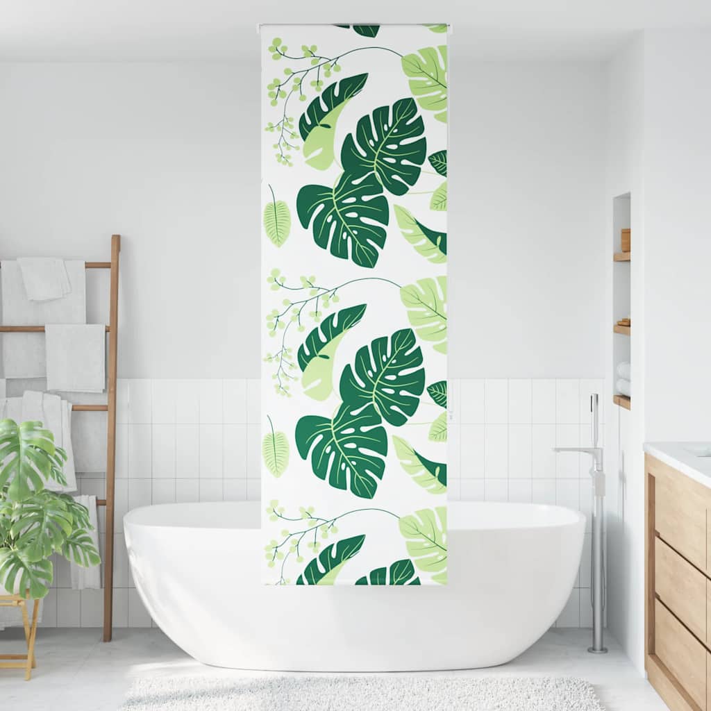 Bruserullegardin 60x240 cm Stofbredde 56 cm