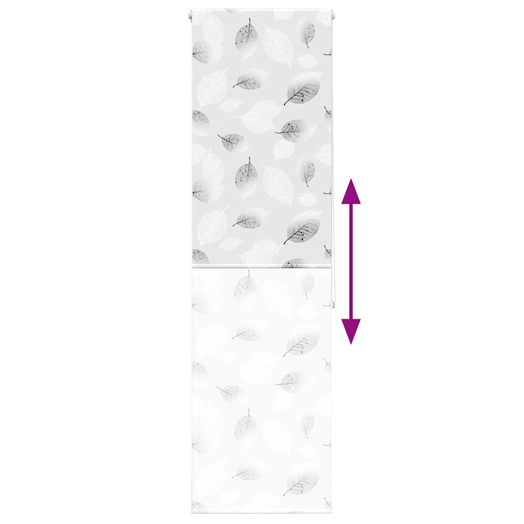 Bruserullegardin 80x240 cm Stofbredde 76 cm