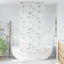 Bruserullegardin 100x240 cm Stofbredde 96 cm