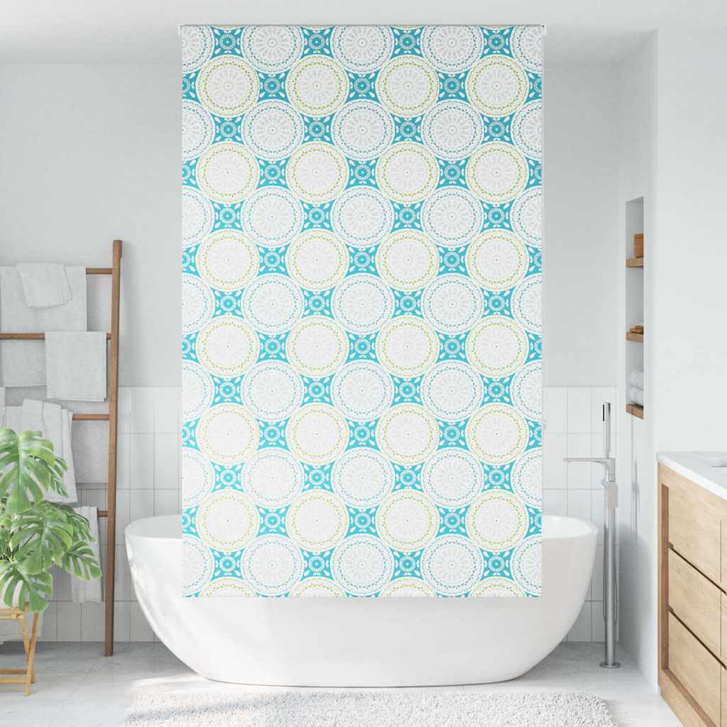 Bruserullegardin 120x240 cm Stofbredde 116 cm
