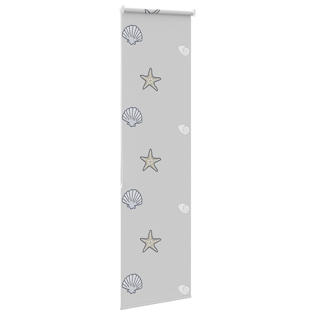 Bruserullegardin 60x240 cm Stofbredde 56 cm