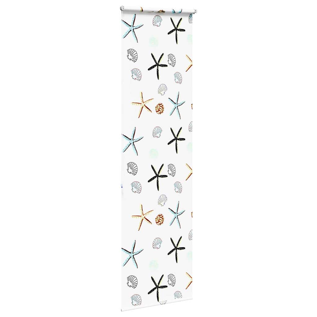 Bruserullegardin 60x240 cm Stofbredde 56 cm