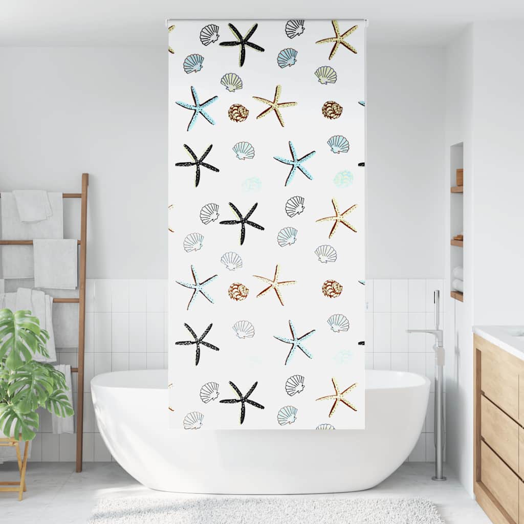 Bruserullegardin 110x240 cm Stofbredde 106 cm
