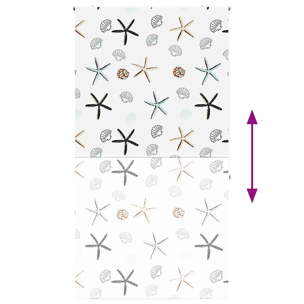 Bruserullegardin 120x240 cm Stofbredde 116 cm