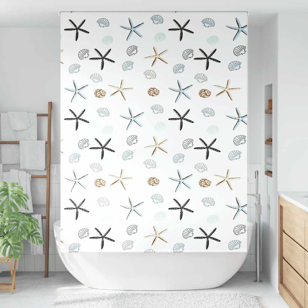 Bruserullegardin 150x240 cm Stofbredde 146 cm