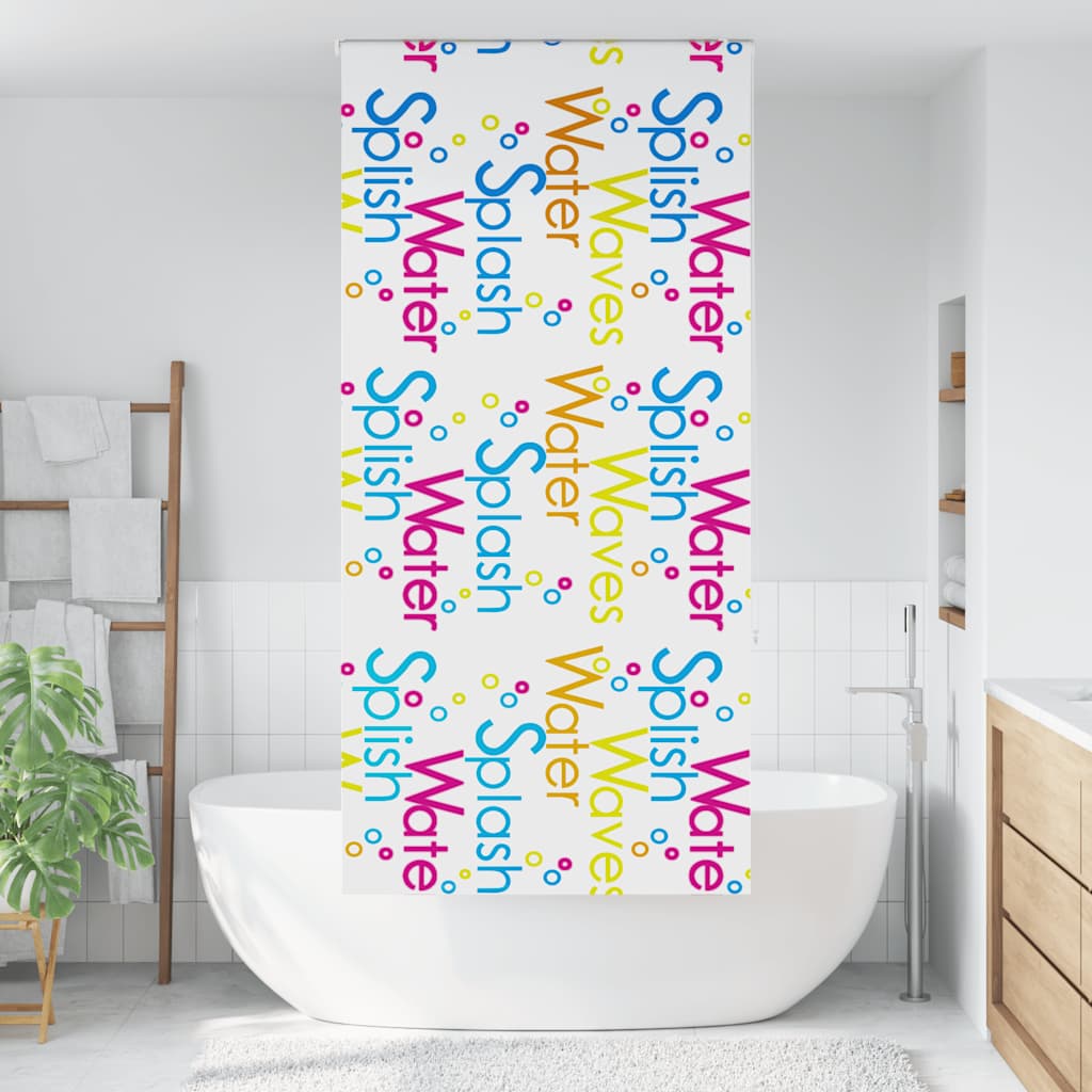 Bruserullegardin 110x240 cm Stofbredde 106 cm