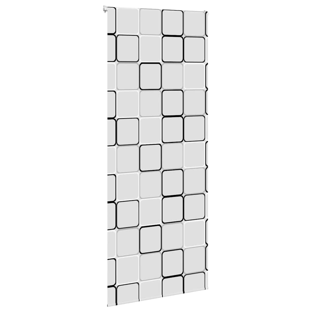 Bruserullegardin 110x240 cm Stofbredde 106 cm
