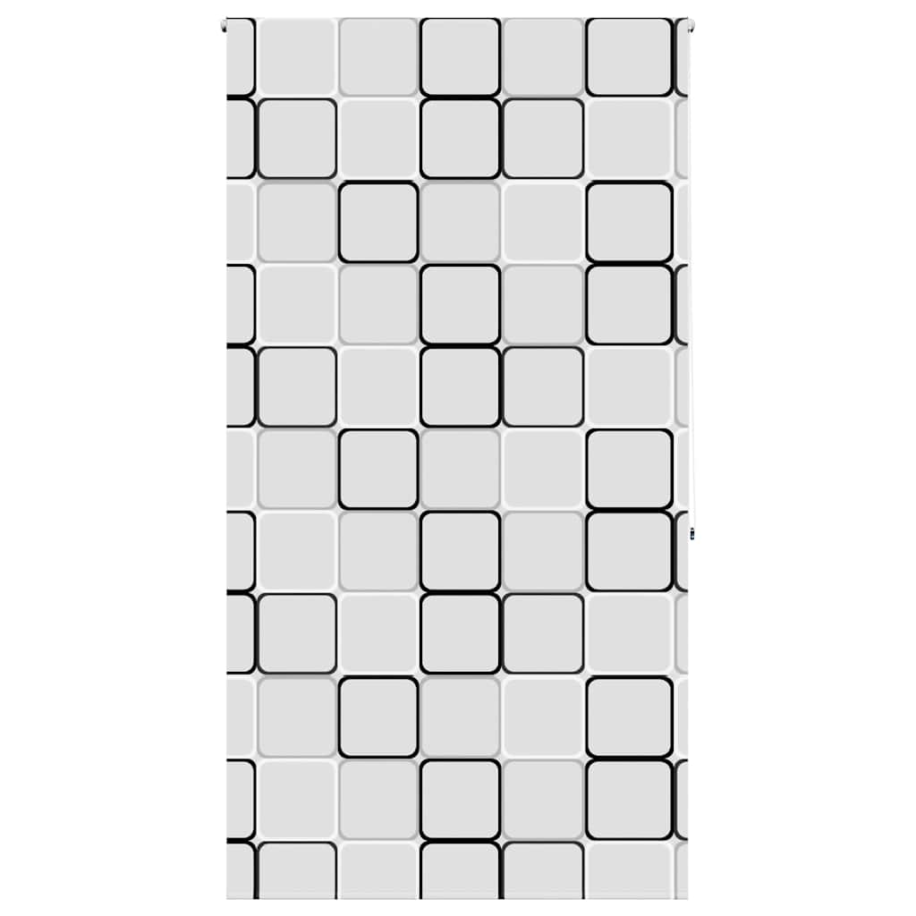 Bruserullegardin 140x240 cm Stofbredde 136 cm