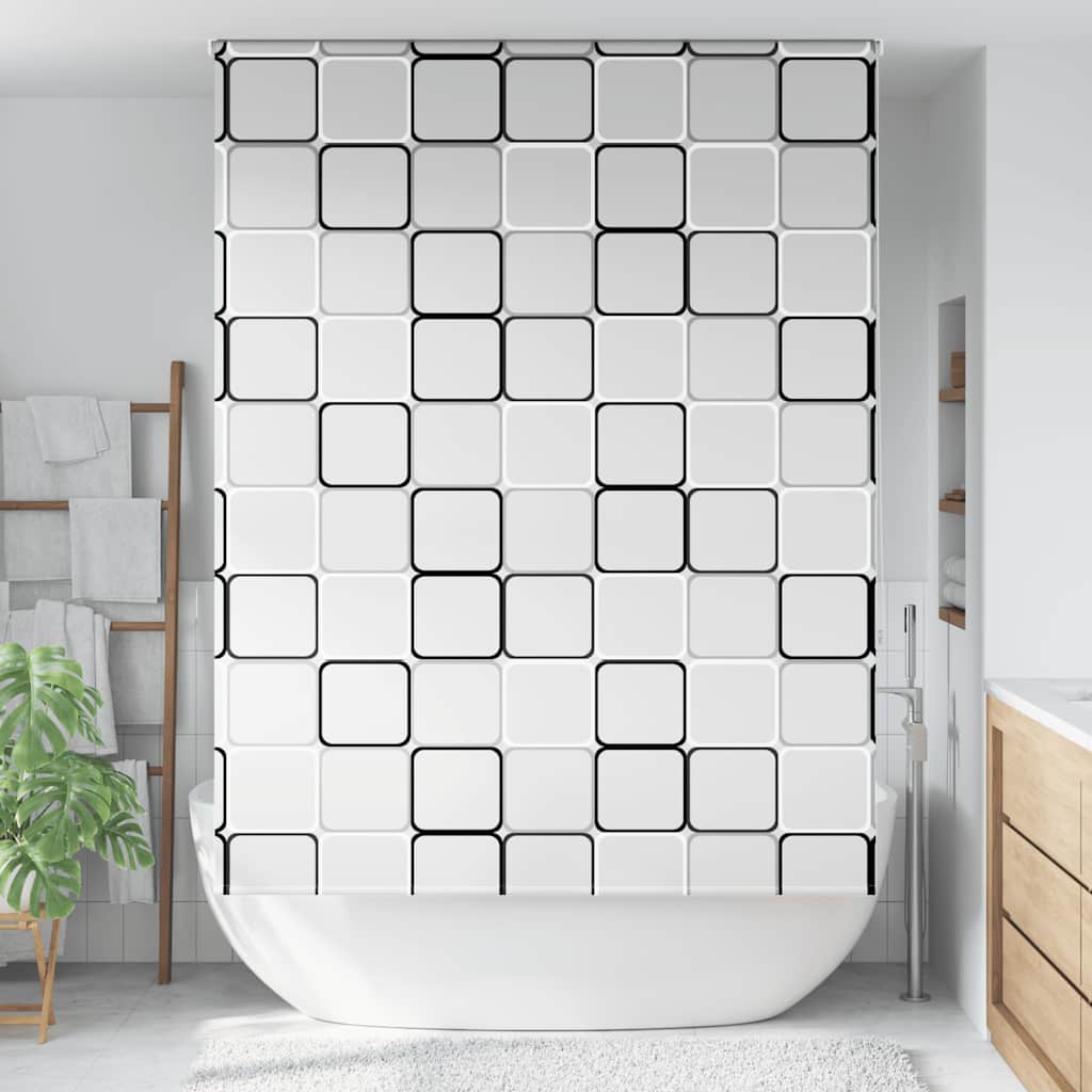 Bruserullegardin 150x240 cm Stofbredde 146 cm