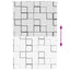 Bruserullegardin 160x240 cm Stofbredde 156 cm