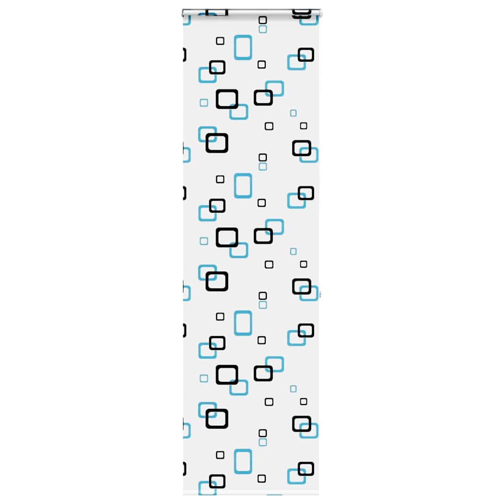 Bruserullegardin med kassette 70x240 cm Stofbredde 66 cm
