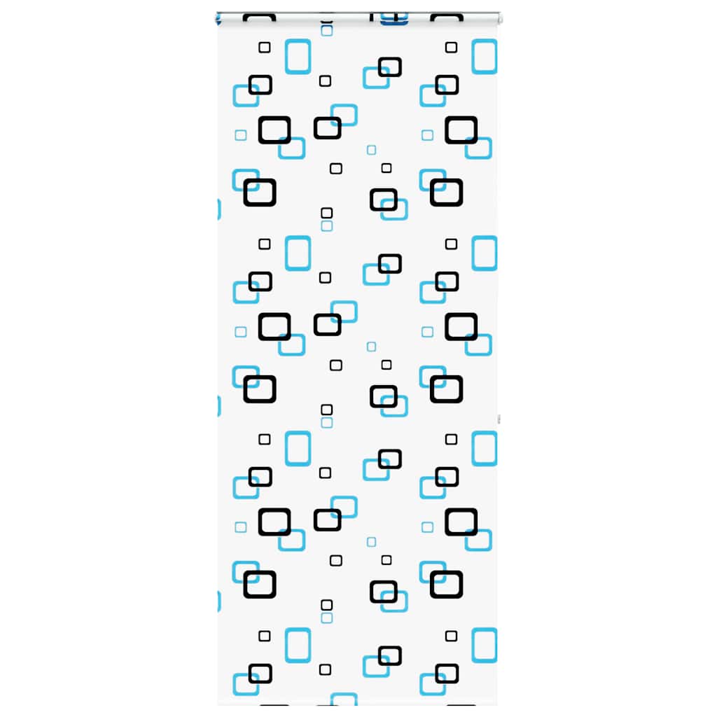 Bruserullegardin med kassette 100x240 cm Stofbredde 96 cm