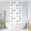 Bruserullegardin med kassette 100x240 cm Stofbredde 96 cm