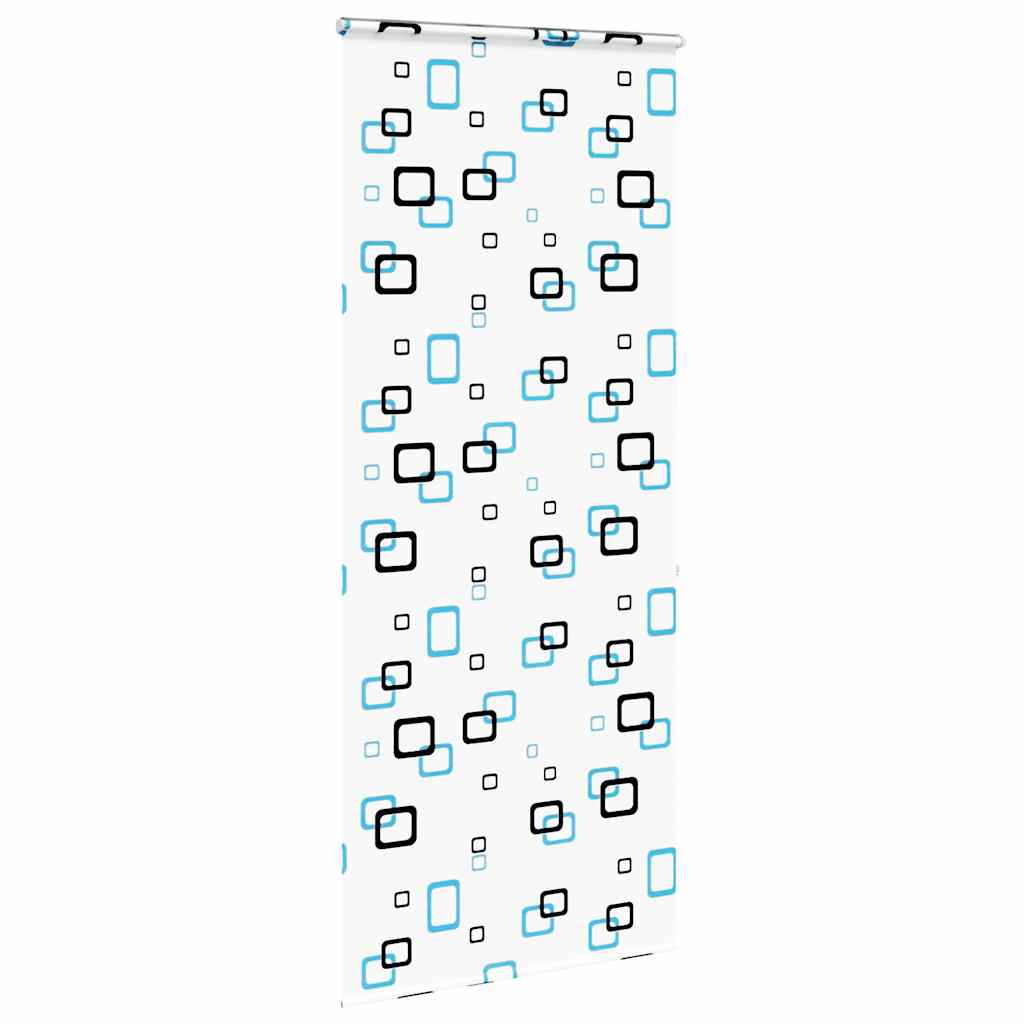 Bruserullegardin med kassette 100x240 cm Stofbredde 96 cm