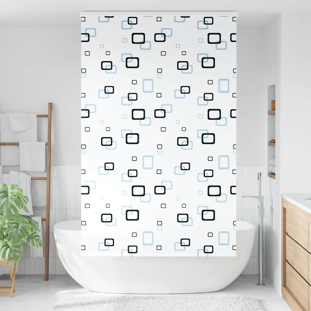 Bruserullegardin med kassette 120x240 cm Stofbredde 116 cm