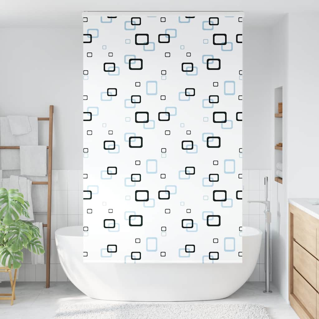 Bruserullegardin med kassette 140x240 cm Stofbredde 136 cm