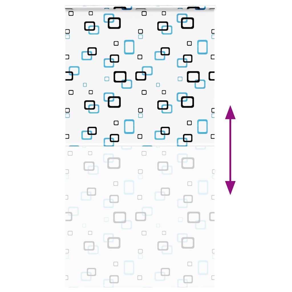 Bruserullegardin med kassette 140x240 cm Stofbredde 136 cm