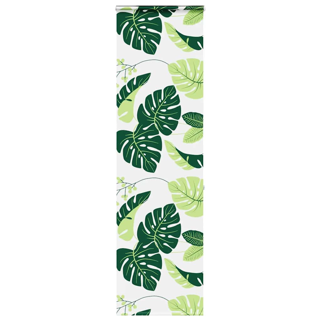 Bruserullegardin med kassette 80x240 cm Stofbredde 76 cm
