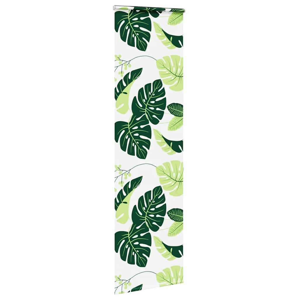 Bruserullegardin med kassette 80x240 cm Stofbredde 76 cm