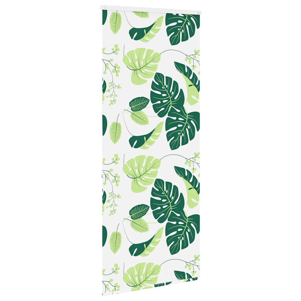 Bruserullegardin med kassette 90x240 cm Stofbredde 86 cm