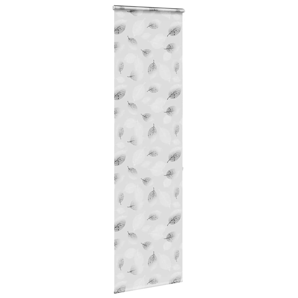 Bruserullegardin med kassette 80x240 cm Stofbredde 76 cm