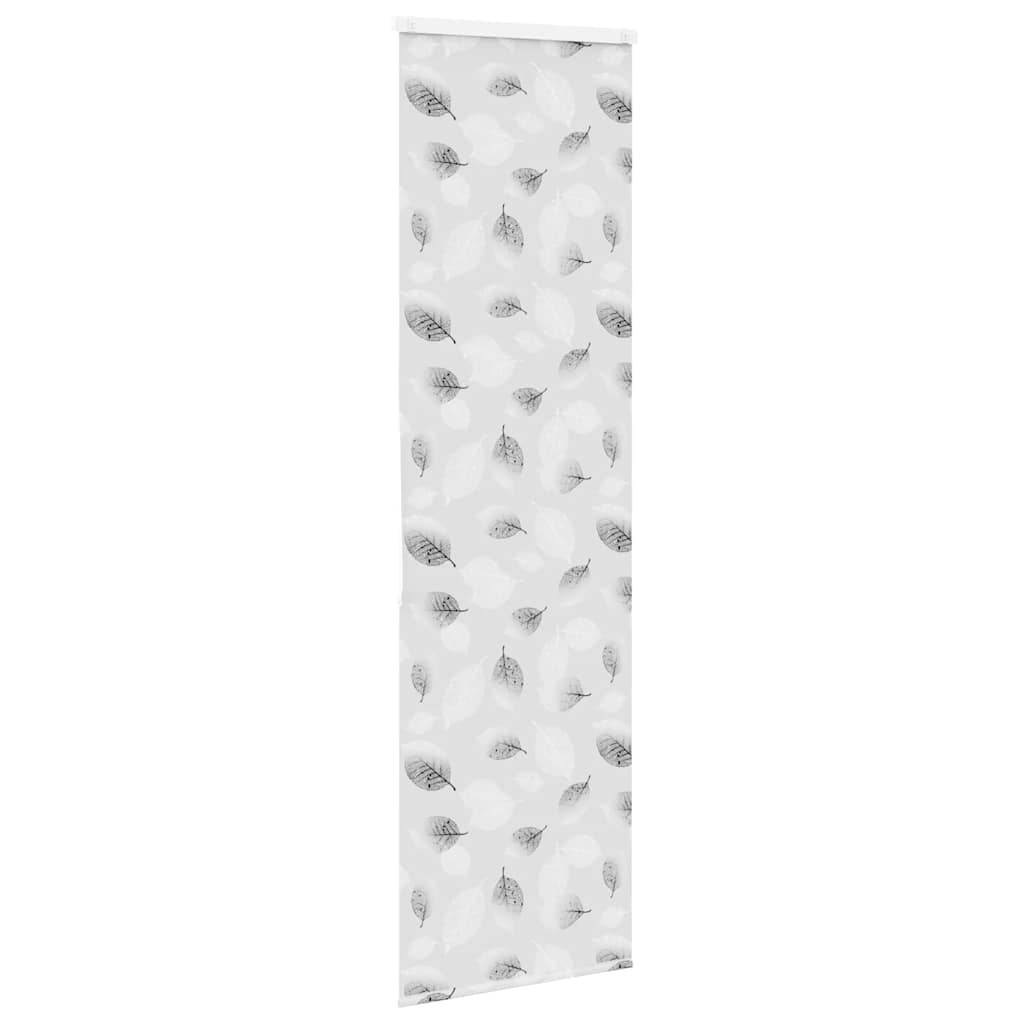 Bruserullegardin med kassette 80x240 cm Stofbredde 76 cm