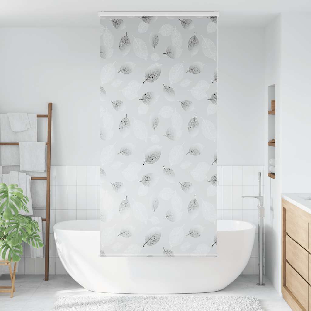 Bruserullegardin med kassette 90x240 cm Stofbredde 86 cm