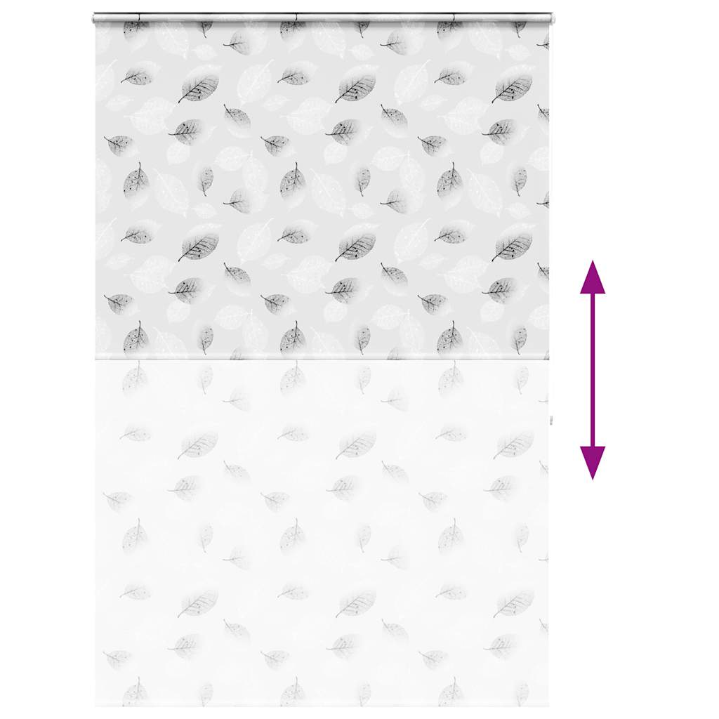 Bruserullegardin med kassette 160x240 cm Stofbredde 156 cm