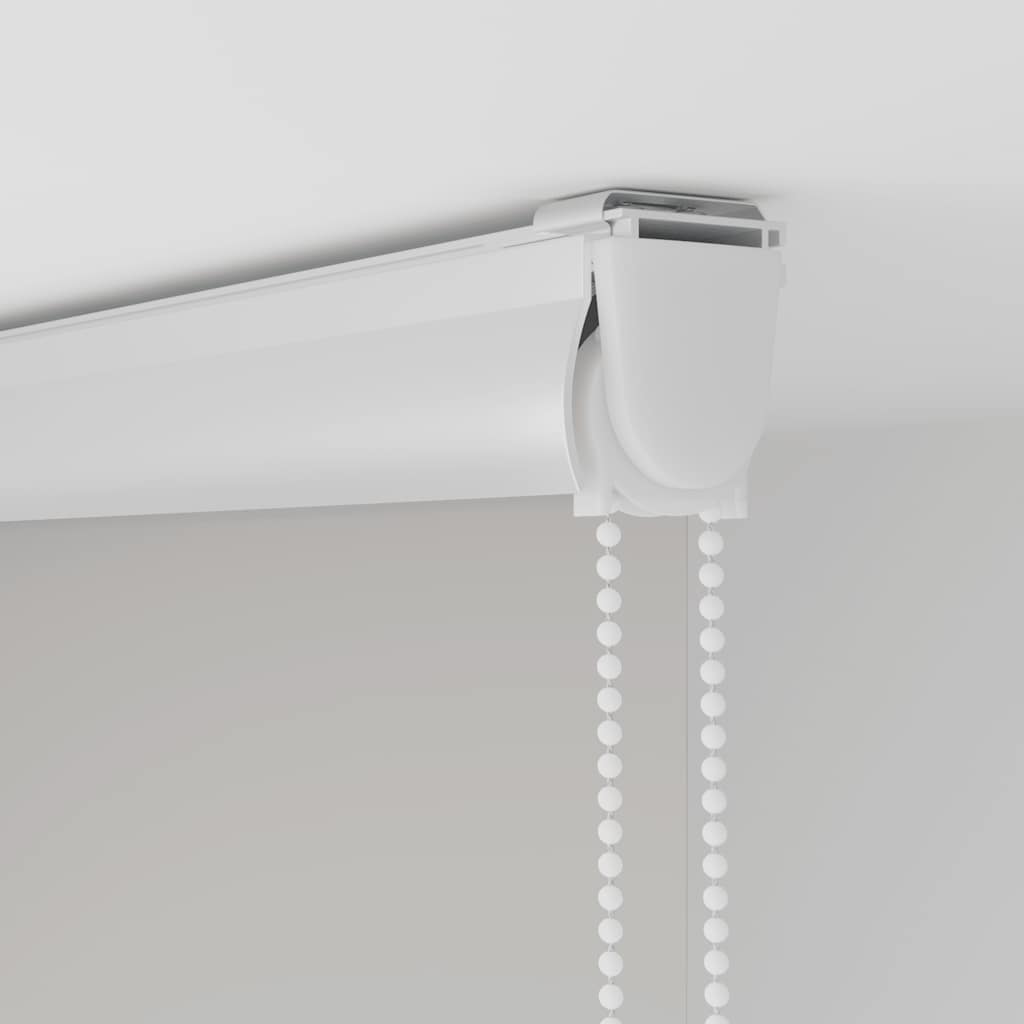 Bruserullegardin med kassette 60x240 cm Stofbredde 56 cm