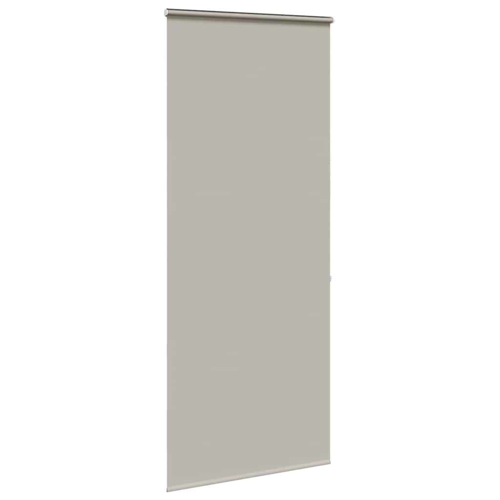 Bruserullegardin med kassette 90x240 cm Stofbredde 86 cm