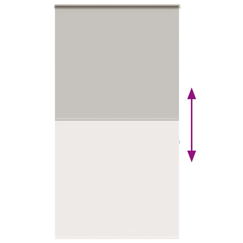 Bruserullegardin med kassette 120x240 cm Stofbredde 116 cm