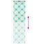 Bruserullegardin med kassette 70x240 cm Stofbredde 66 cm