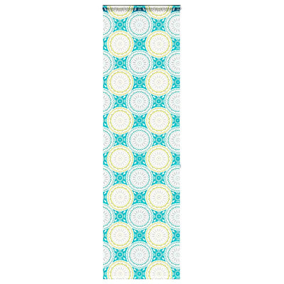 Bruserullegardin med kassette 80x240 cm Stofbredde 76 cm