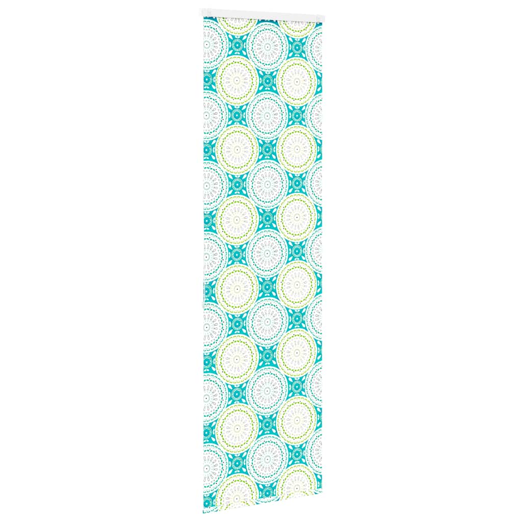 Bruserullegardin med kassette 80x240 cm Stofbredde 76 cm