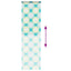 Bruserullegardin med kassette 80x240 cm Stofbredde 76 cm
