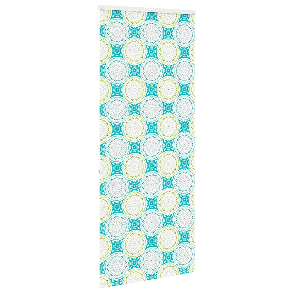 Bruserullegardin med kassette 110x240 cm Stofbredde 106 cm