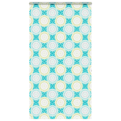 Bruserullegardin med kassette 130x240 cm Stofbredde 126 cm
