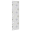 Bruserullegardin med kassette 60x240 cm Stofbredde 56 cm
