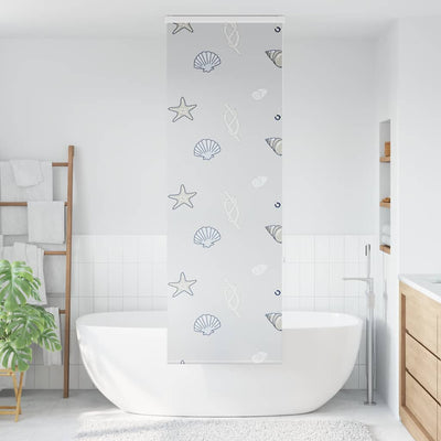 Bruserullegardin med kassette 70x240 cm Stofbredde 66 cm